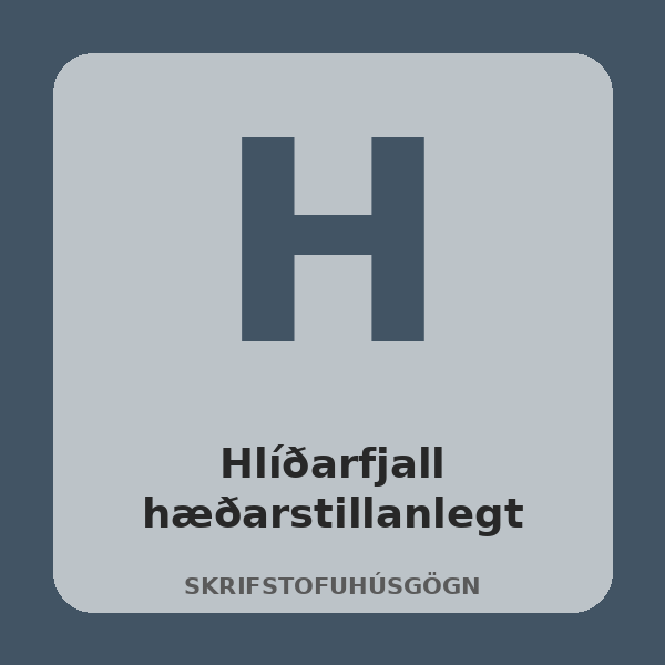 [BH-SKR-033-01] Hlíðarfjall hæðarstillanlegt skrifborð (Eik, 140 cm)