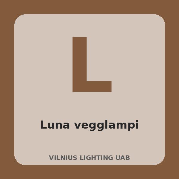 [BH-FYL-T17-01] Luna vegglampi